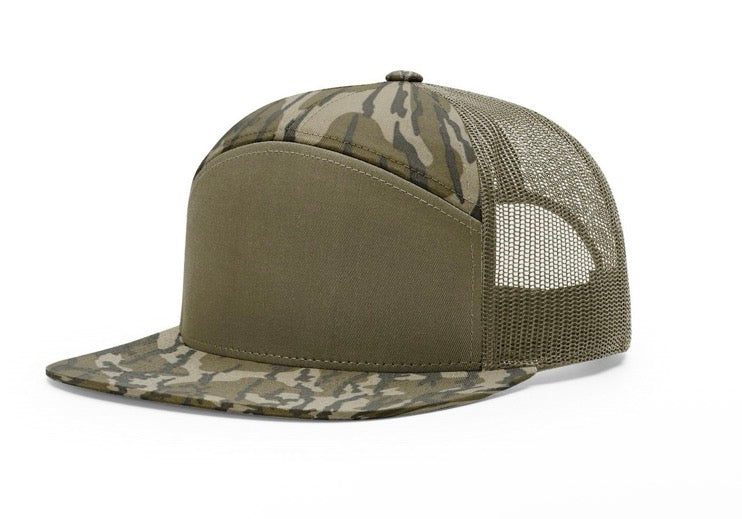 Tainted Carbon 7-Panel Trucker