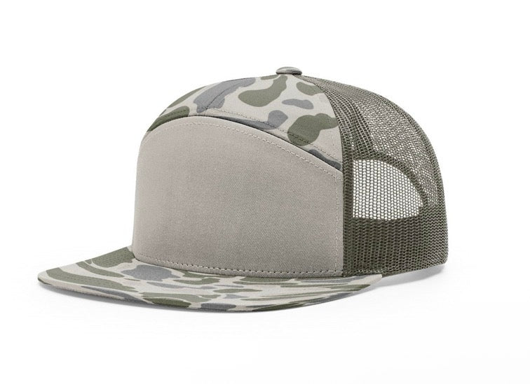 Tainted Carbon 7-Panel Trucker