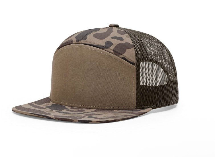 Tainted Carbon 7-Panel Trucker