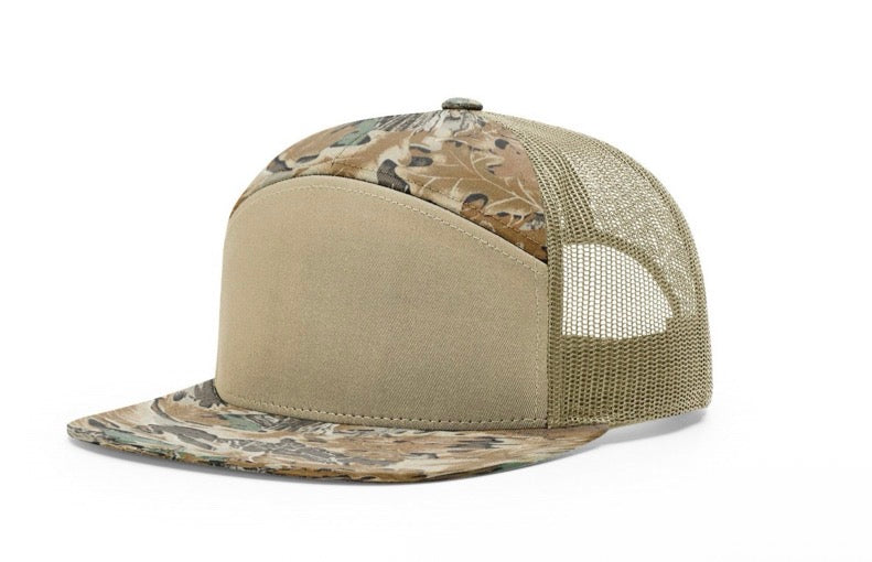 Tainted Carbon 7-Panel Trucker