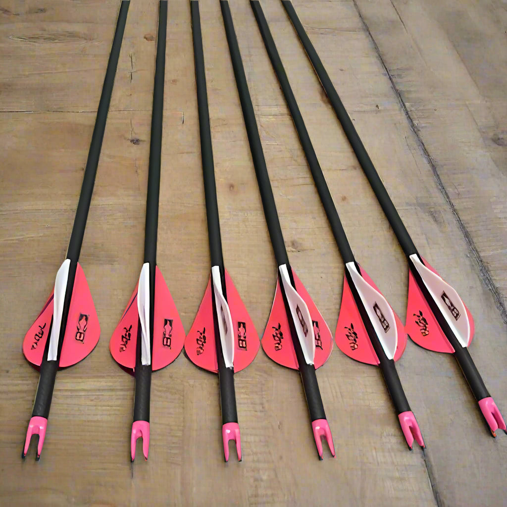 TX-5 Carbon Arrows (.204 diameter) 5mm (12 Shafts) .001 Straightness
